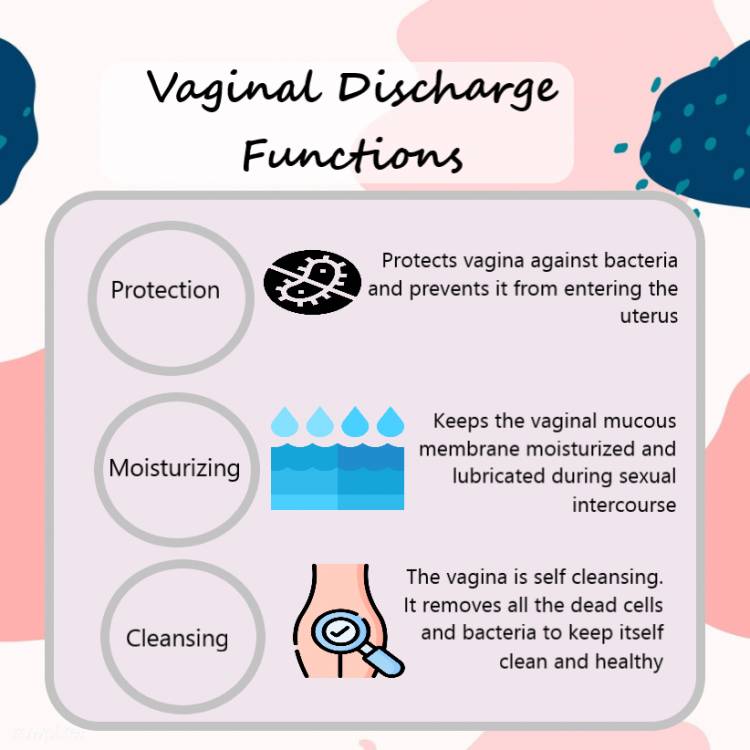 Functions of Vaginal Discharge, what is the use of vaginal discharge